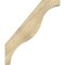 Ekena Millwork 6"W x 34"D x 40"H Funston Rough Sawn Knee Brace, Douglas Fir BRC06X34X40FST00RDF - alternate 4